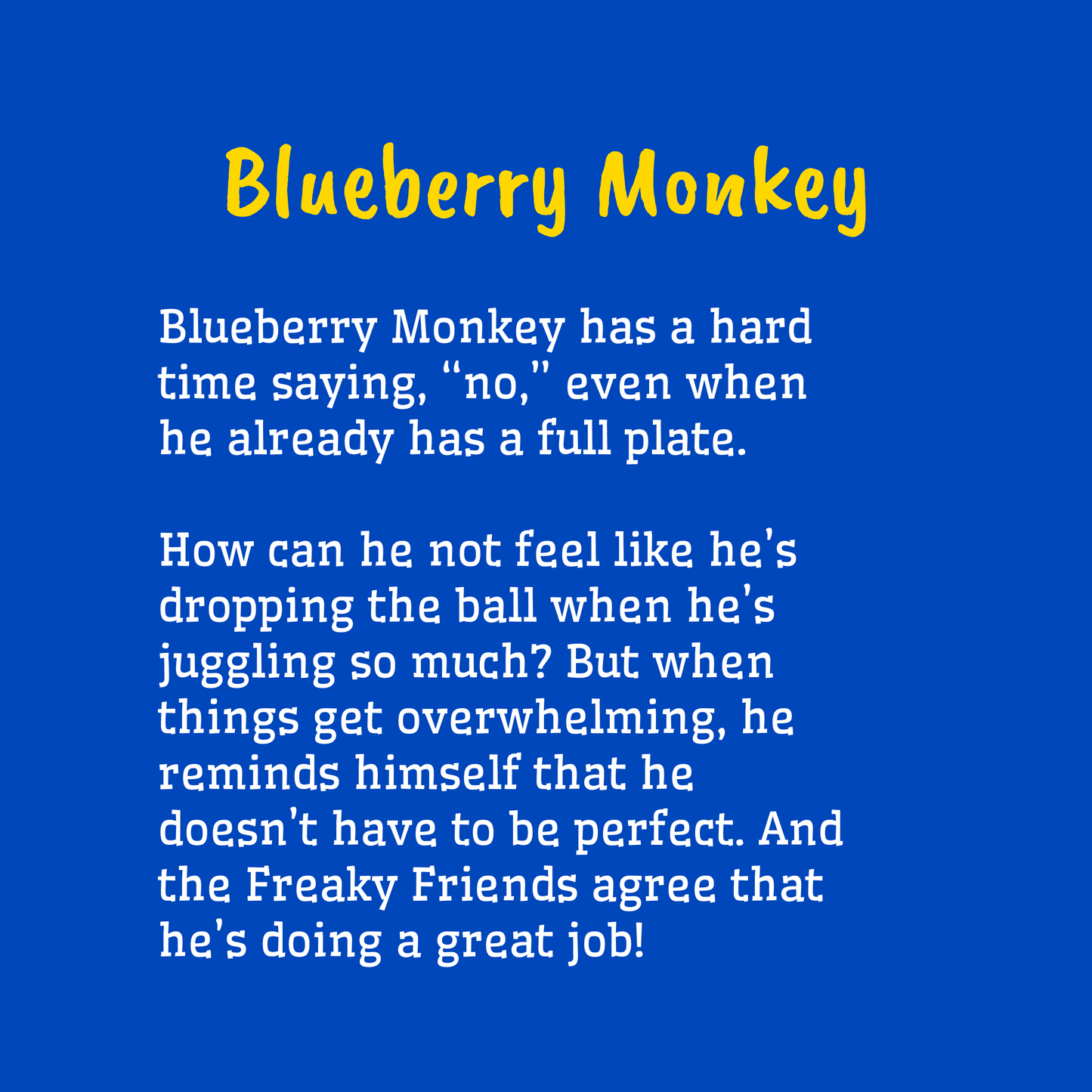 Blueberry Monkey