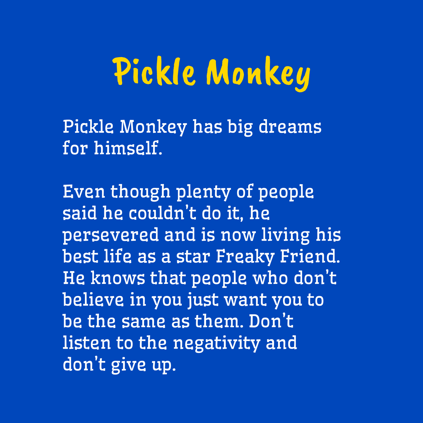 Pickle Monkey