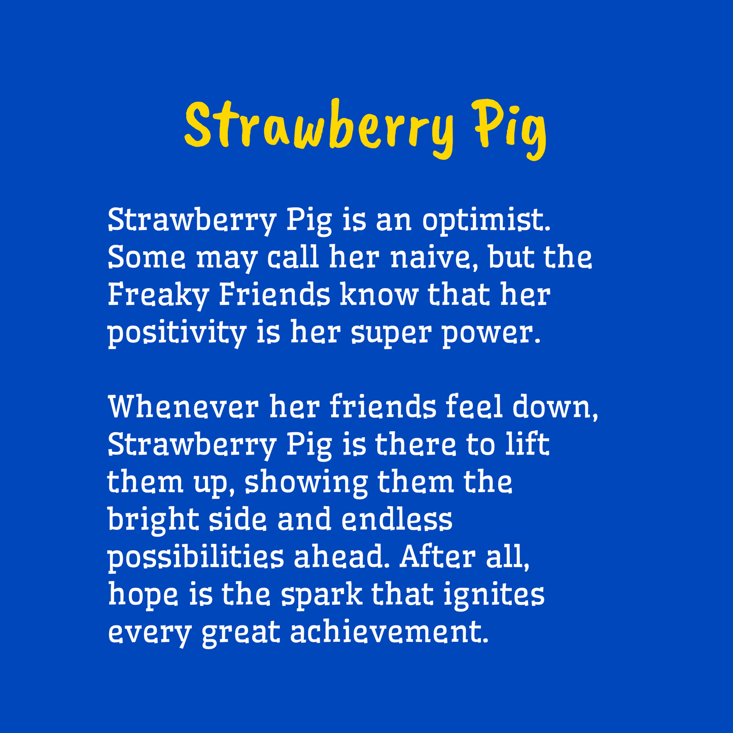 Strawberry Pig