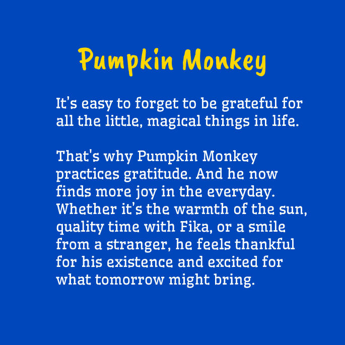 Pumpkin Monkey